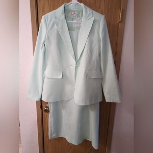 Mint Green Dress Suit